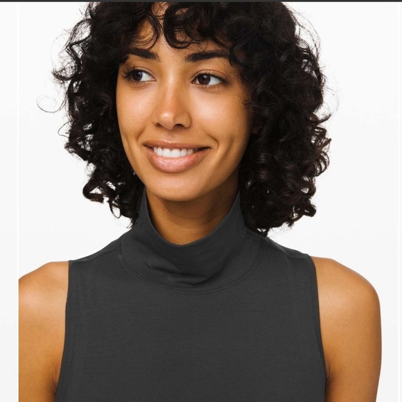 Lululemon See The Horizon Ruched Tank Top In Black Medium 35 - Picture 5 of 6